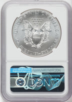 2014-(W) S$1 Silver Eagle Struck at West Point NGC MS70