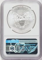 2014-(S) S$1 Silver Eagle First Strike NGC MS70
