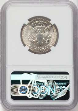 1964-D 50C Kennedy Half Dollar Mint Error NGC MS65 Kenneth Bressett