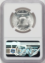 1963 50C Franklin Half Dollar NGC MS64