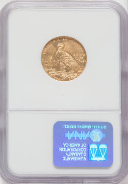 1909-D $5 Indian Half Eagle NGC MS65