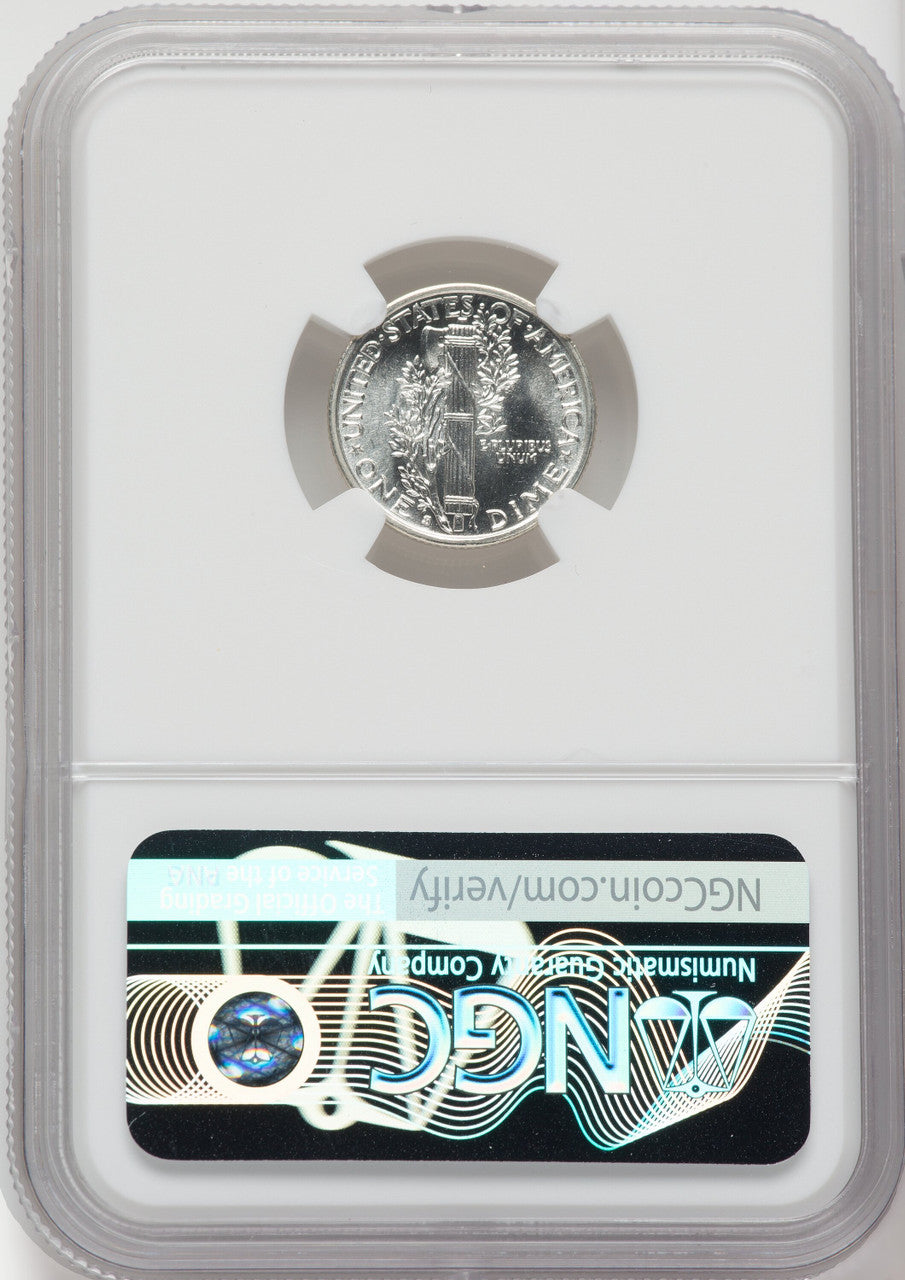 1941-S 10C FB Mercury Dime NGC MS68