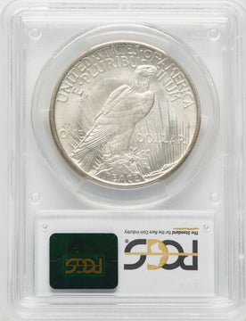 1921 $1 Peace Dollar PCGS MS64