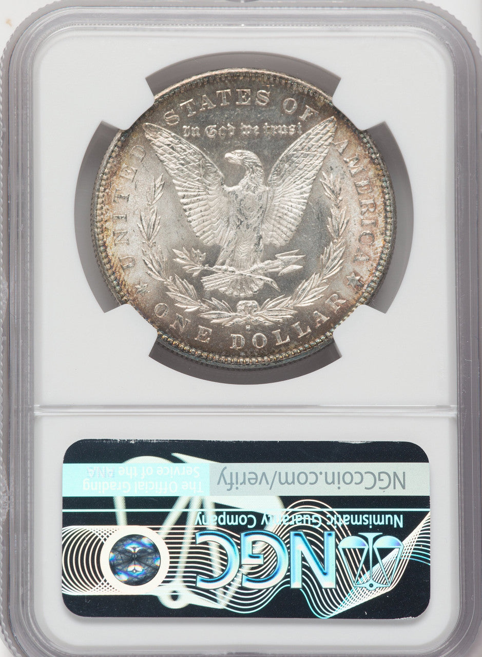 1879-S $1 Reverse of 1878 Morgan Dollar NGC MS64