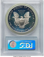 2000-P S$1 Silver Eagle PCGS PR70