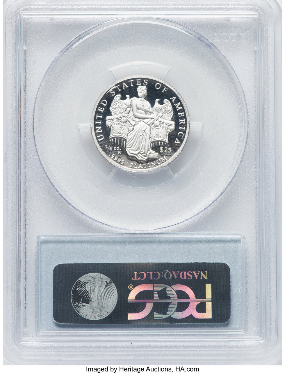 2006-W $25 Quarter-Ounce Platinum Eagle Statue of Liberty PCGS PR70