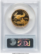 1997-W $25 Half-Ounce Gold Eagle PCGS PR70