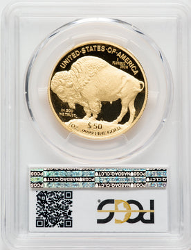 2013-W $50 One-Ounce Gold Buffalo PCGS PR70