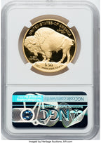 2020-W G$50 Gold Buffalo First Strike DCAM NGC PF70
