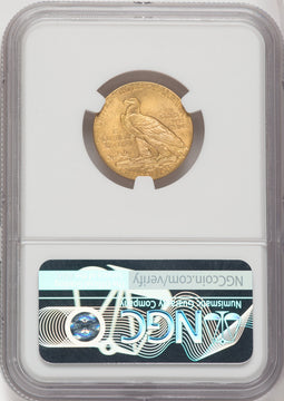 1913 $5 Indian Half Eagle NGC MS65