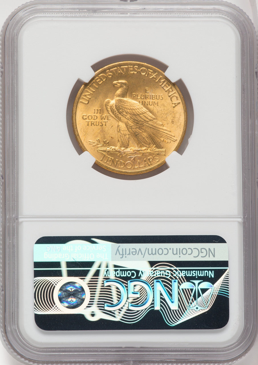 1932 $10 CAC Indian Eagle NGC MS64