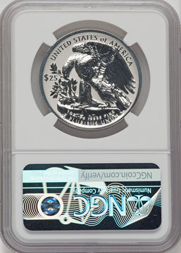 2019-W $25 Palladium Reverse Proof Kenneth Bressett Red Book NGCX PF10