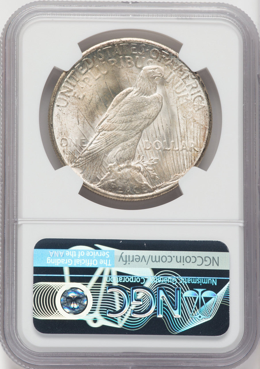 1935-S $1 Peace Dollar NGC MS65+