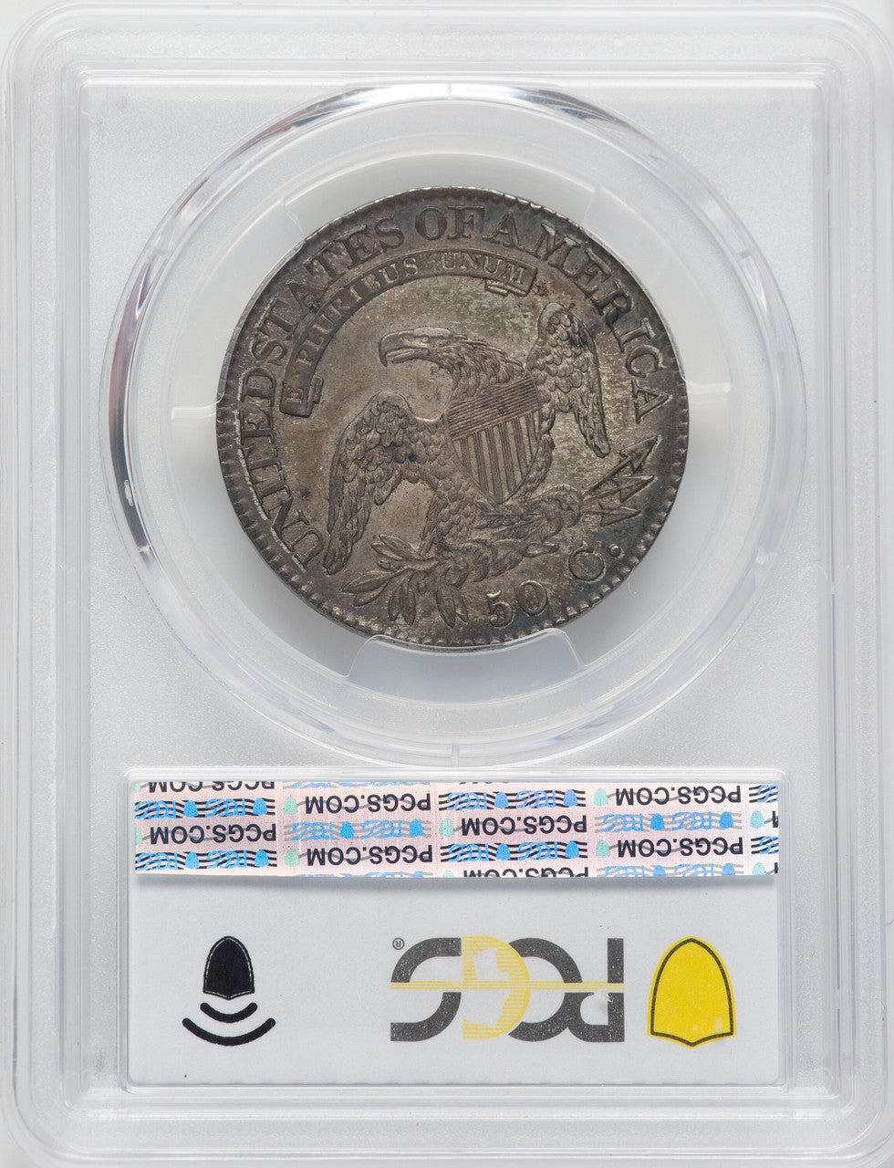 1825 50C Bust Half Dollar PCGS AU58