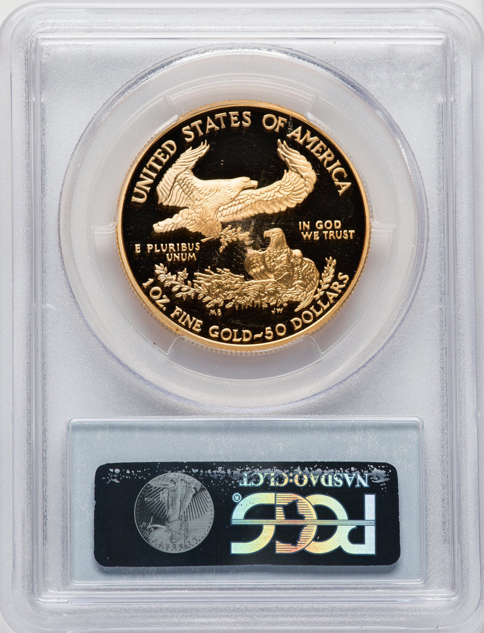 2006-W $50 One-Ounce Gold Eagle PCGS PR70