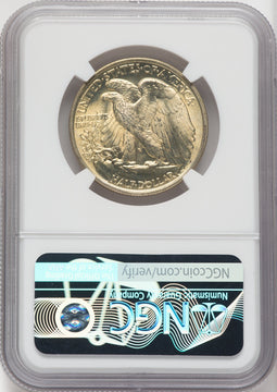 1936 50C Walking Liberty Half Dollar NGC MS67