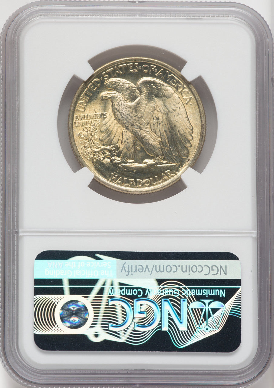 1936 50C Walking Liberty Half Dollar NGC MS67