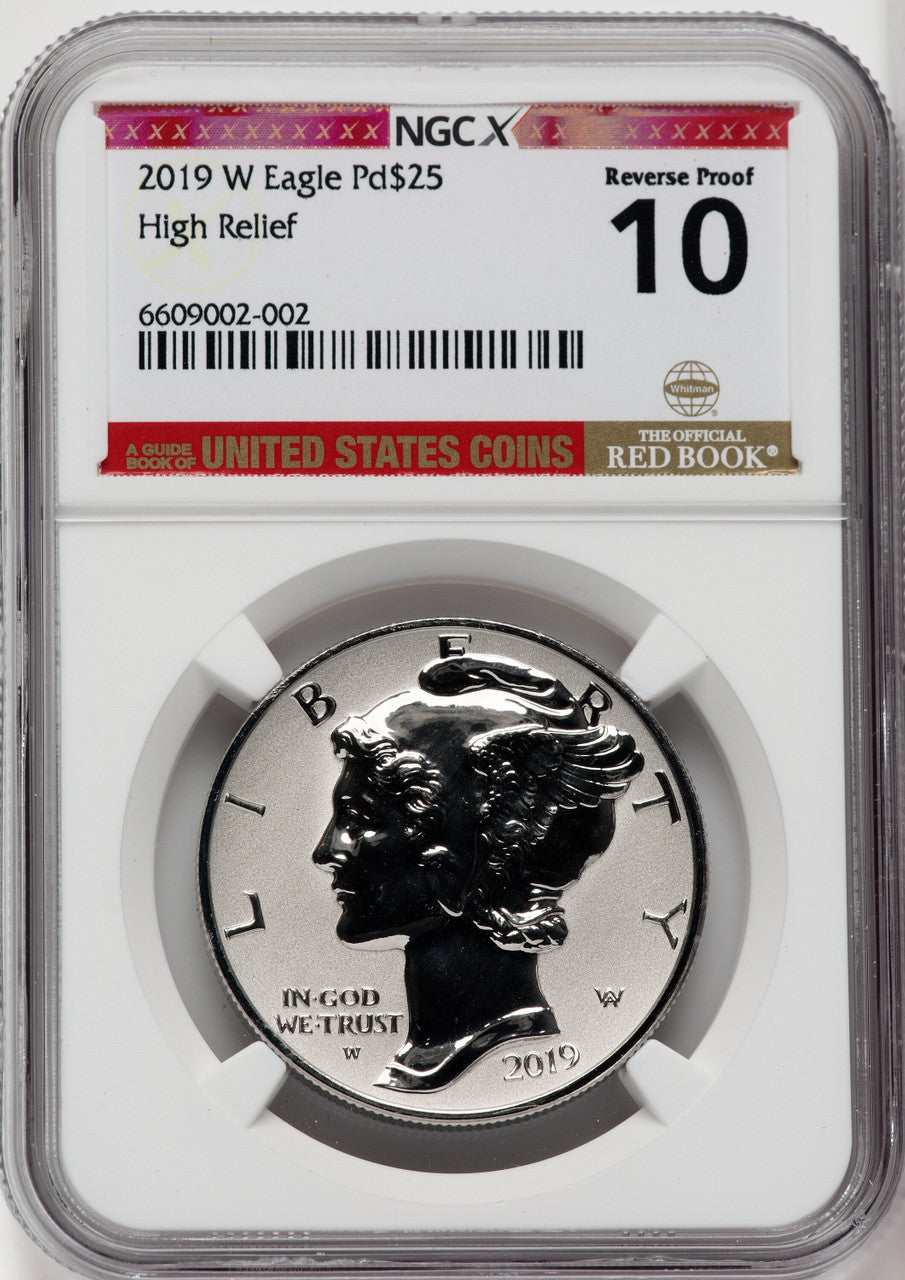 2019-W $25 Palladium Reverse Proof NGCX PF10