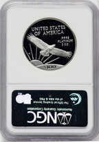 1997-W $100 One-Ounce Platinum Eagle First Year Issue NGC PF70