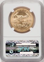 2013-W $50 One-Ounce Gold Eagle First Strike NGC MS70