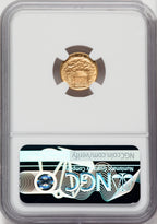 1922 G$1 Grant No Star Commemorative Gold NGC MS66