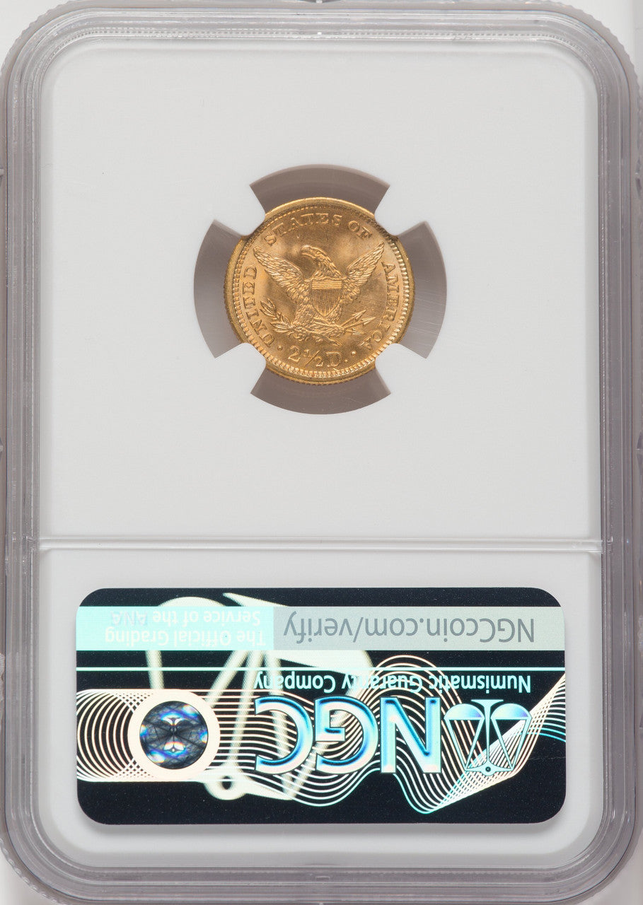 1907 $2.50 NGC Plus Liberty Quarter Eagle NGC MS67+