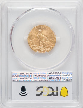 1909-D $5 Indian Half Eagle PCGS MS63+