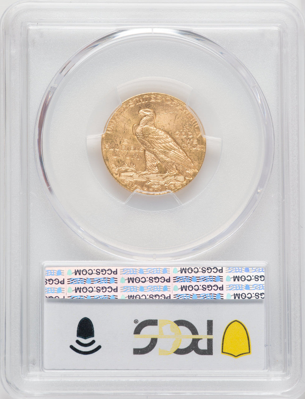 1909-D $5 Indian Half Eagle PCGS MS63+