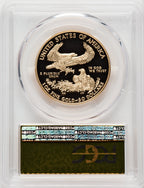 2016-W $50 One-Ounce Gold Eagle 30th Anniversary First Strike Gold Foil 1 of 100 Gold Foil PCGS PR70