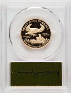 2017-W $25 Half-Ounce Gold Eagle First Strike Gold Foil PCGS PR70