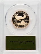 2018-W G$25 Half Ounce Gold Eagle First Strike PCGS PR70
