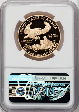 2021-W $50 One Ounce Gold Eagle Type One First Strike NGC PF70