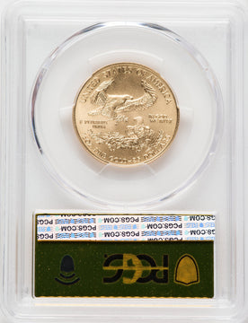 2008 $25 Half-Ounce Gold Eagle First Strike PCGS MS70