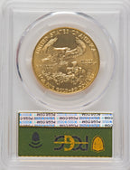 1992 $50 One-Ounce Gold Eagle PCGS MS70