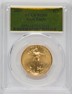 2005 $25 Half-Ounce Gold Eagle PCGS MS69