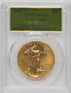 2006 $50 One-Ounce Gold Eagle PCGS MS70