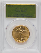 2010 $25 Half-Ounce Gold Eagle PCGS MS70