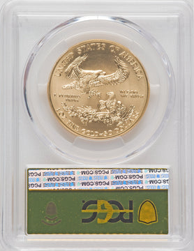 2018 $50 One-Ounce Gold Eagle First Strike PCGS MS70
