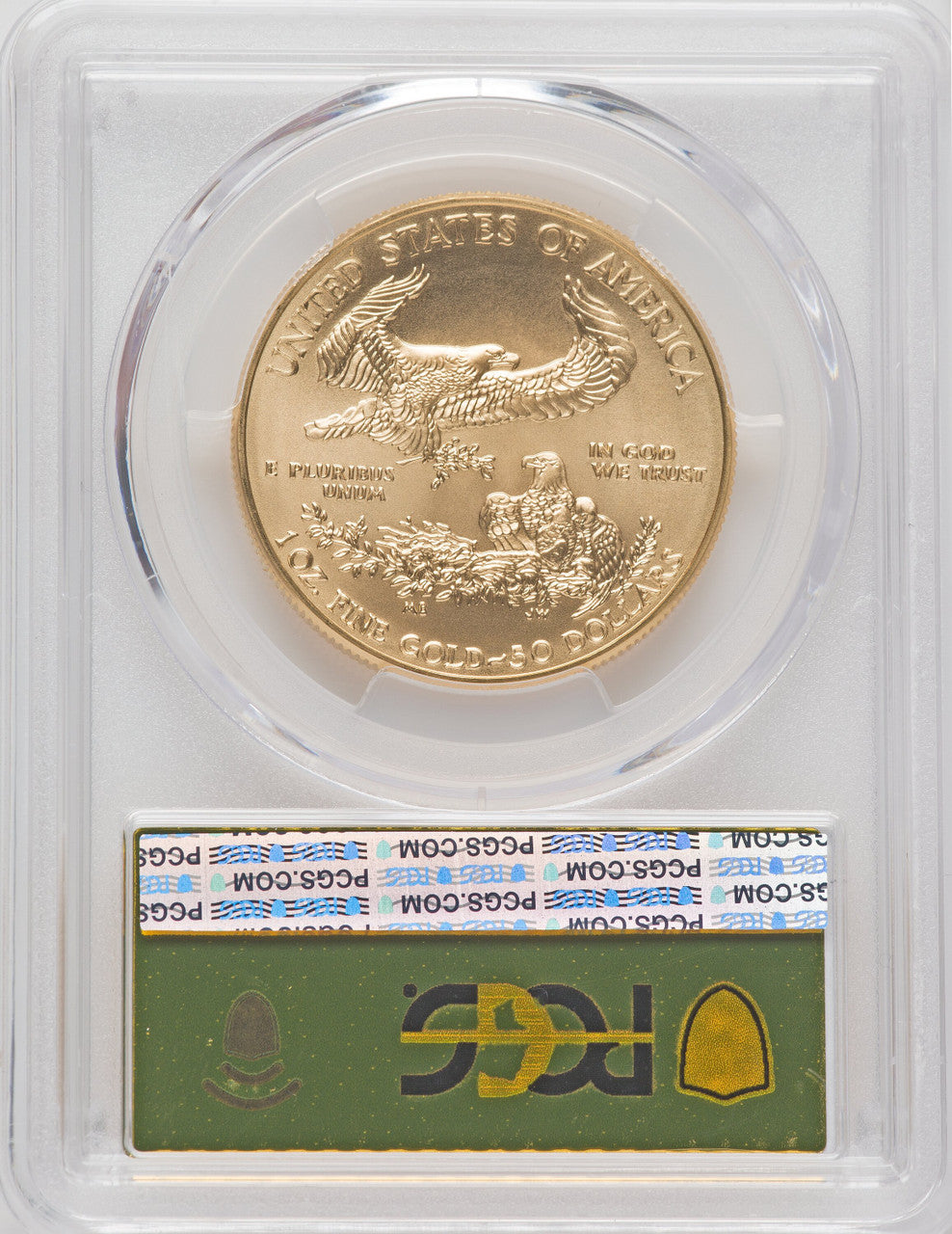 2018 $50 One-Ounce Gold Eagle First Strike PCGS MS70
