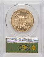 2019 $50 One Ounce Gold Eagle First Strike PCGS MS70