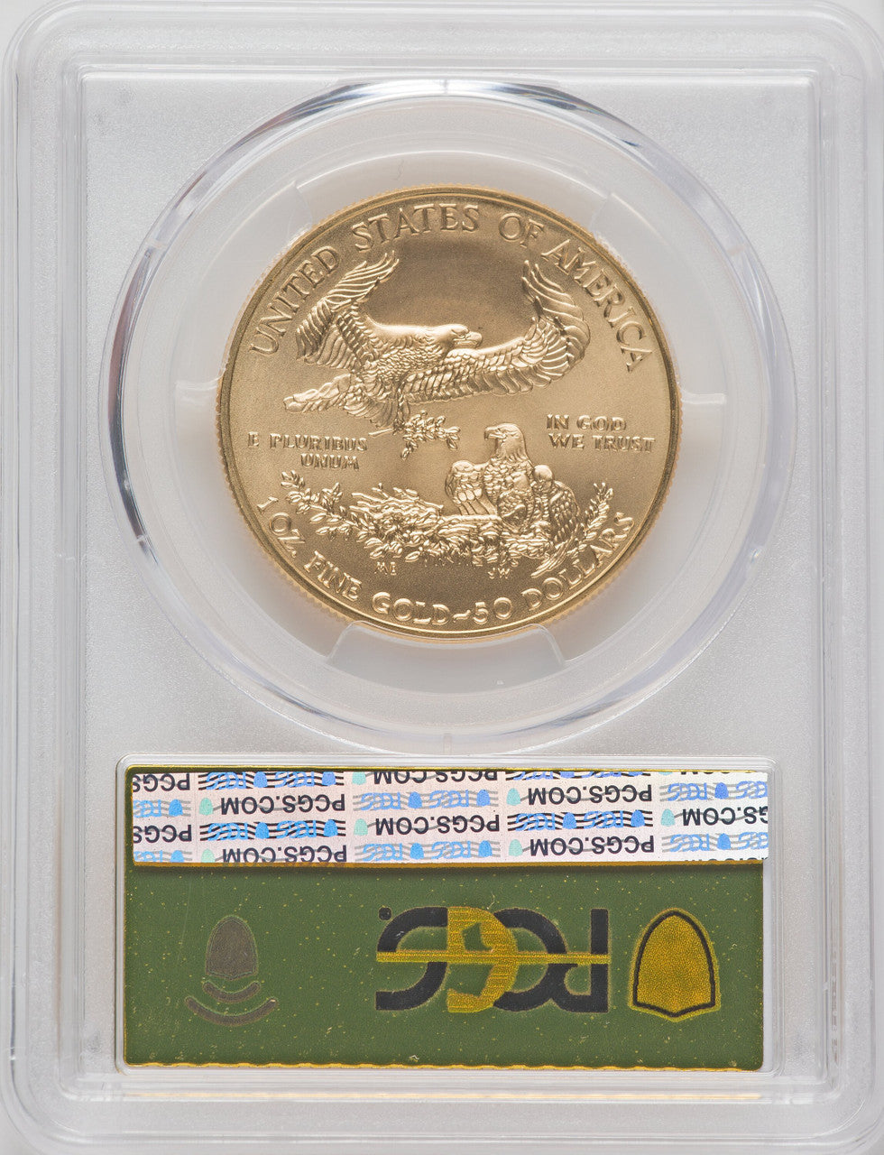 2019 $50 One Ounce Gold Eagle First Strike PCGS MS70