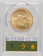 2010 $50 One-Ounce Gold Eagle PCGS MS70