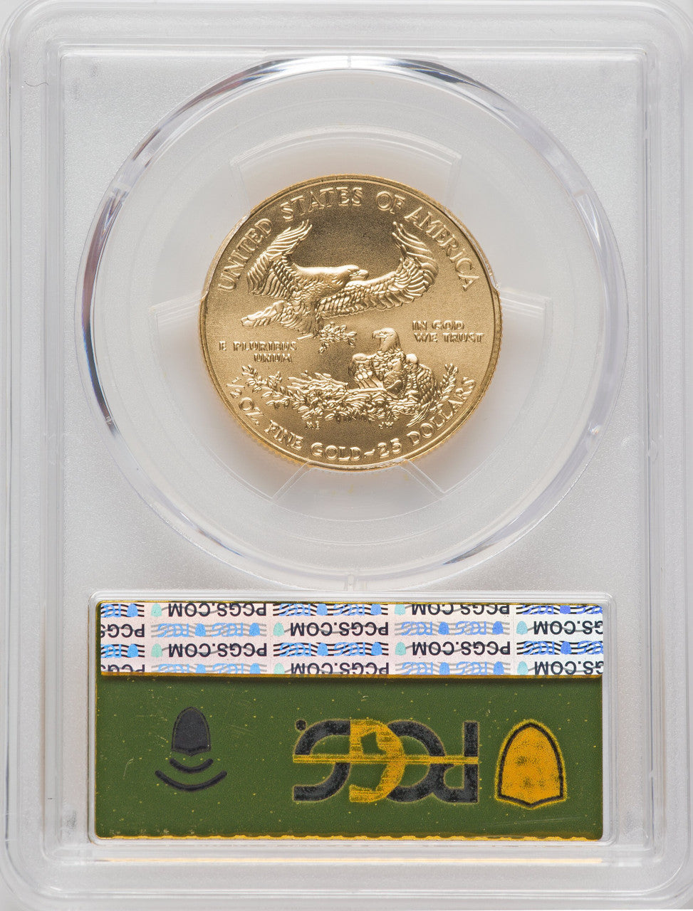 2016 $25 Half-Ounce Gold Eagle 30th Anniversary PCGS MS70