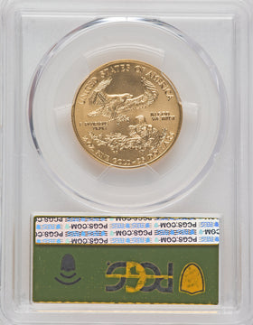 2000 $25 Half-Ounce Gold Eagle PCGS MS70
