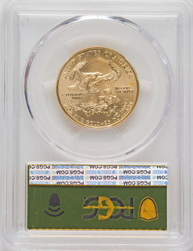 2002 $25 Half-Ounce Gold Eagle PCGS MS70