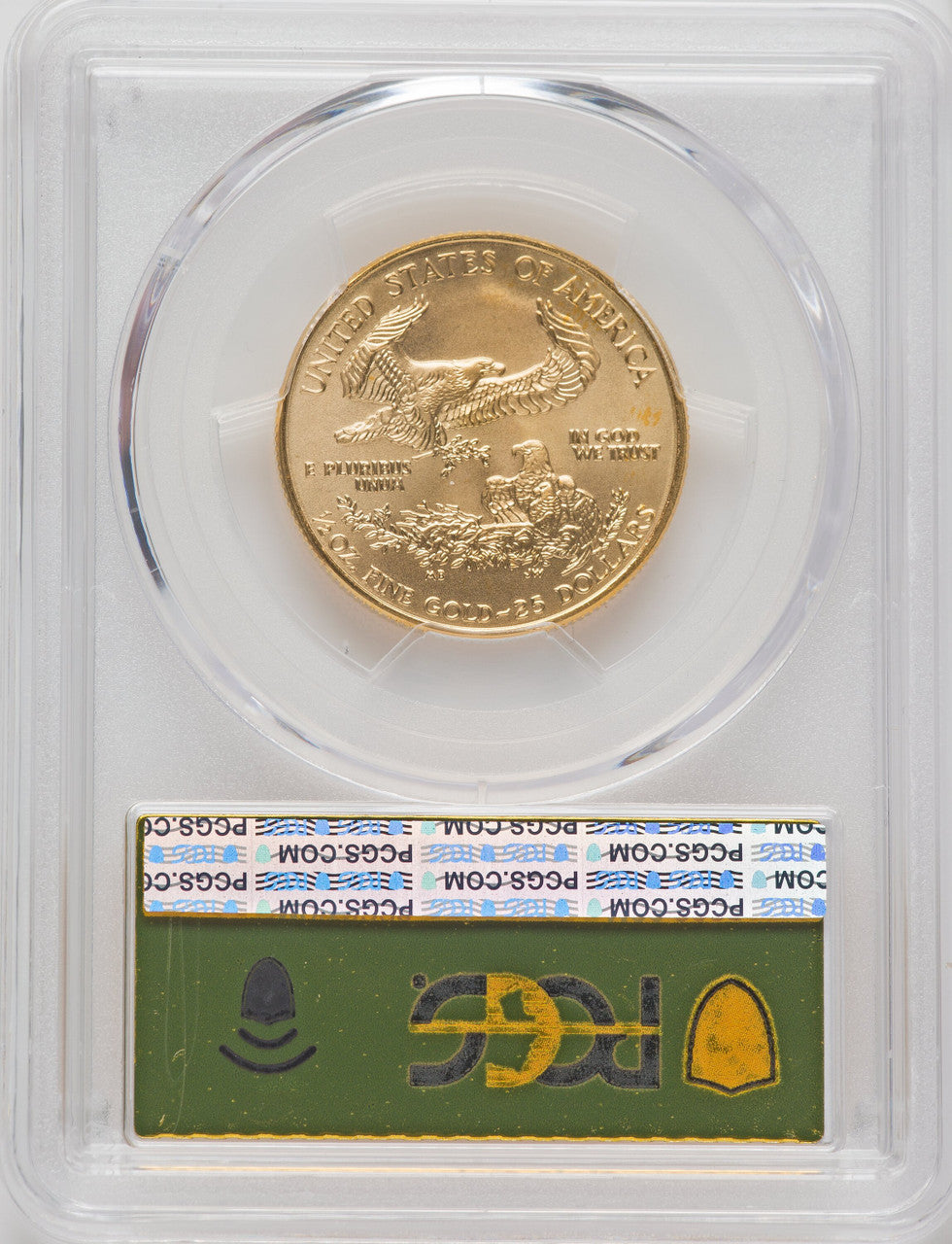 2002 $25 Half-Ounce Gold Eagle PCGS MS70