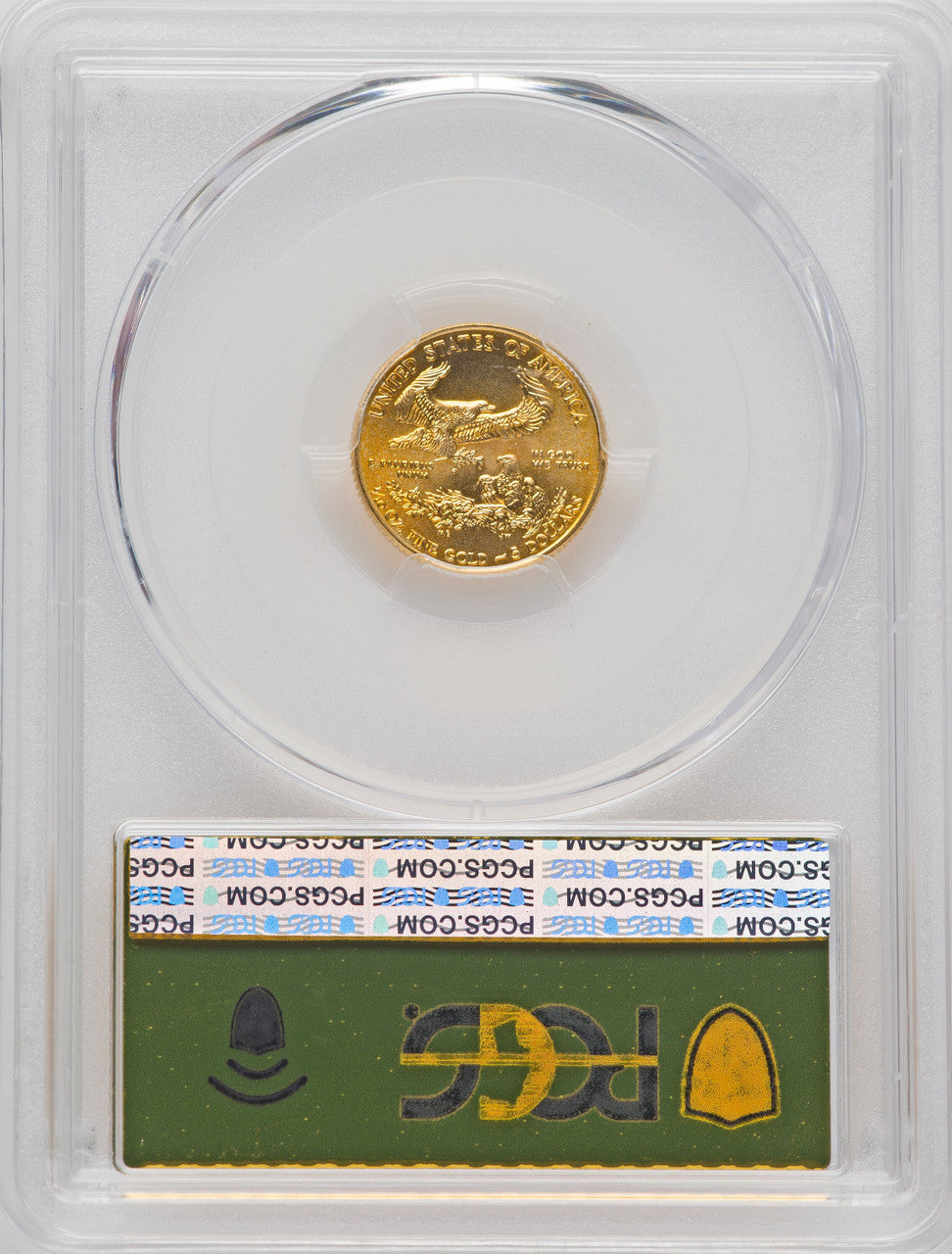 2010 $5 Tenth-Ounce Gold Eagle PCGS MS70