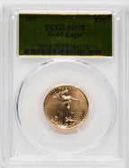 1997 $10 Quarter-Ounce Gold Eagle PCGS MS70