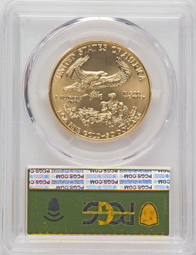 1995 $50 One-Ounce Gold Eagle PCGS MS70
