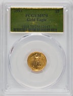 1993 $5 Tenth-Ounce Gold Eagle PCGS MS70